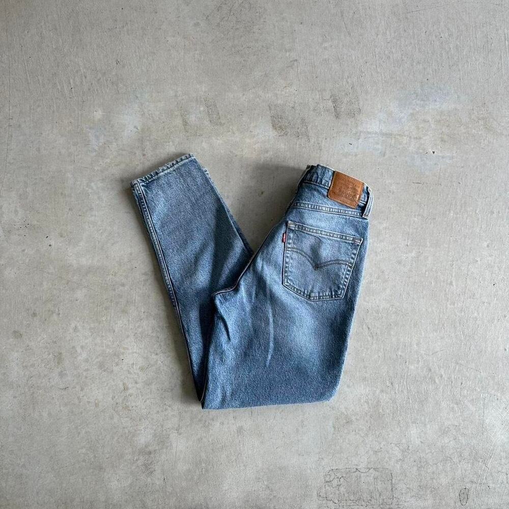 Levi’s Blue Denim Mom Jeans